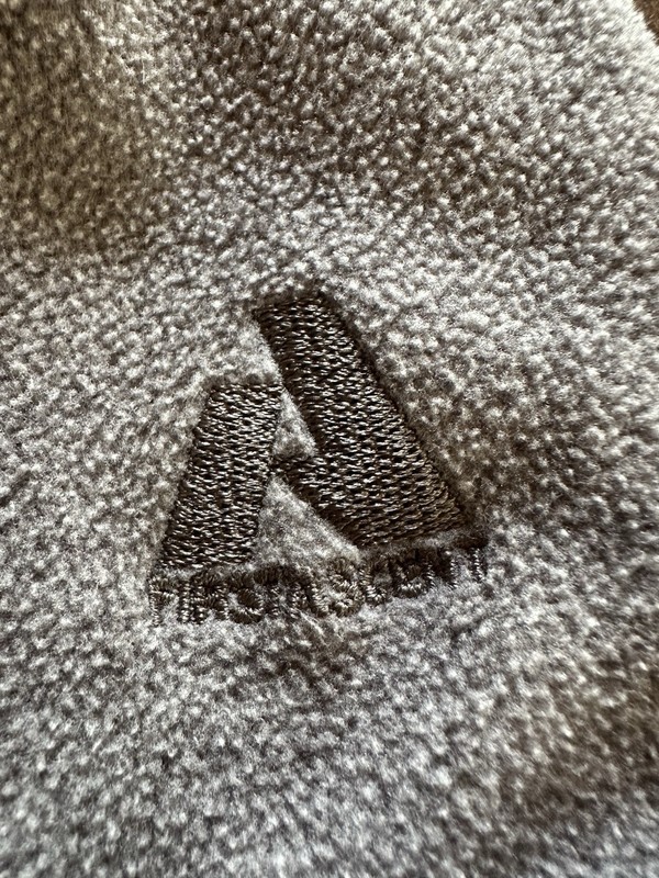 Eddie Bauer Pullover Mens LT Gray First Ascent Fleece 1/4 Zip Hiking Outdoor gallery
