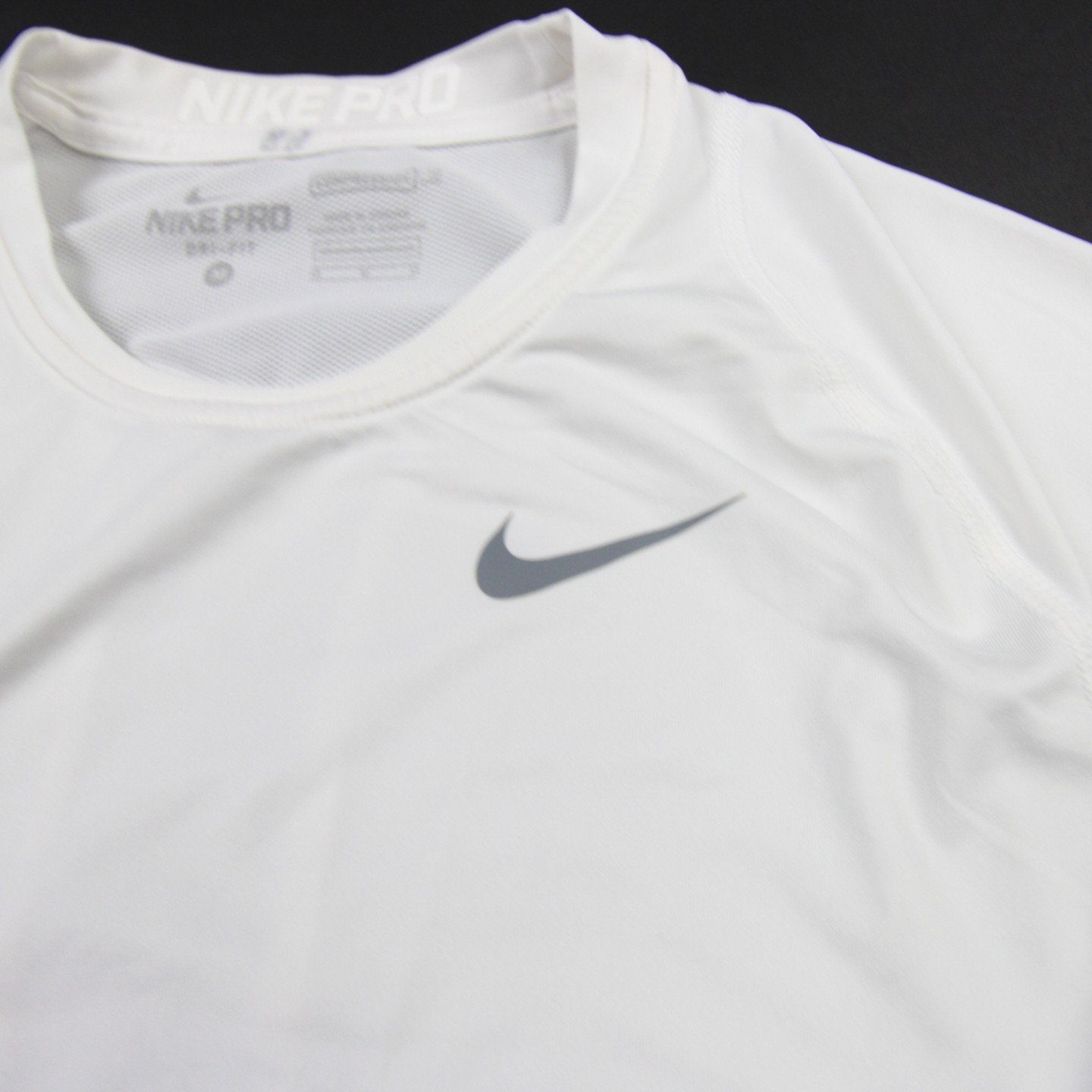 Nike Pro Compression Top Men's White Used M gallery