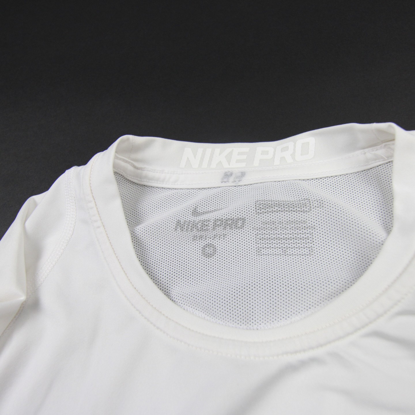 Nike Pro Compression Top Men's White Used M gallery