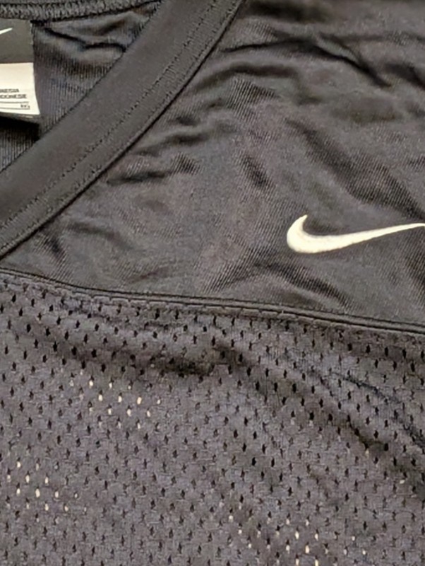 Nike Shirt Mens XL Black Mesh Practice Jersey Athletic Team Swoosh gallery