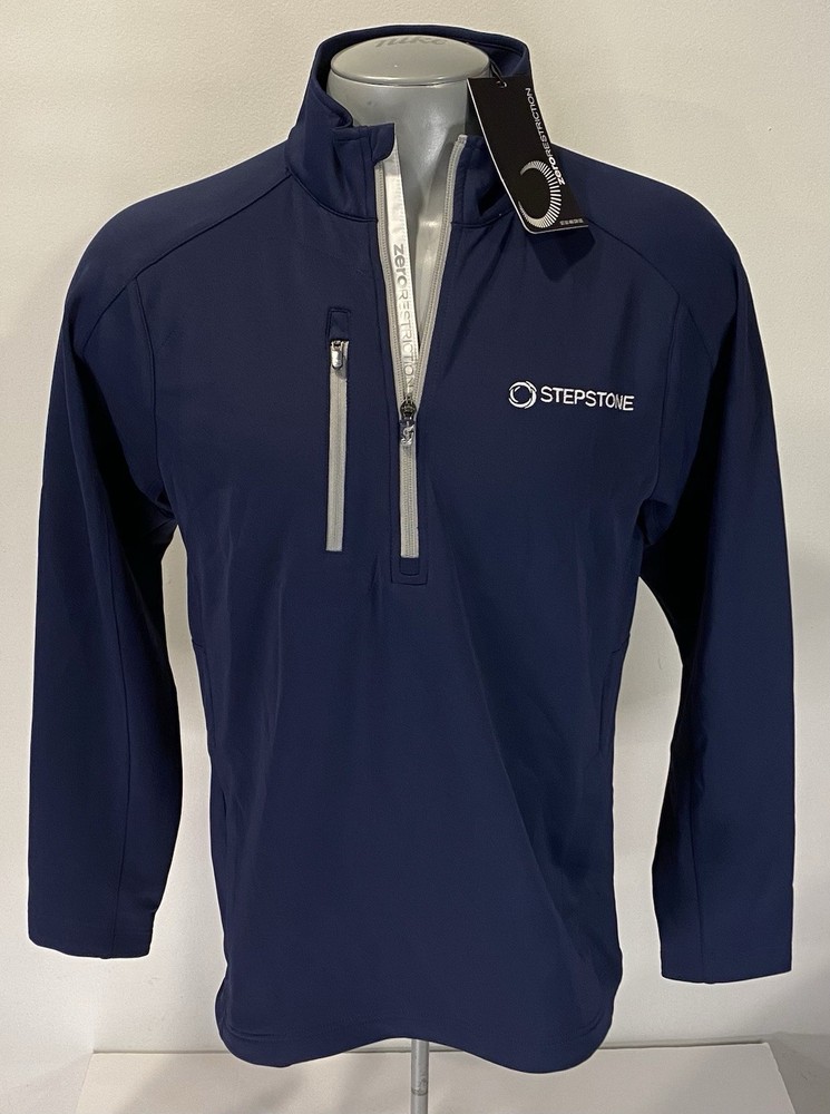 Zero Restriction NWT Men Z500 Performance 1/4 Zip Golf M Medium Pullover New