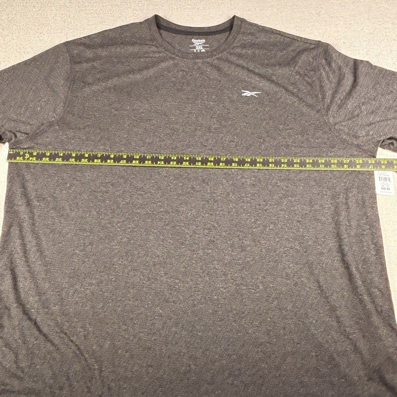 Reebok Speedwick Athletic Performance Active Jersey T-Shirt Men 3XL Gray NWT B10 gallery