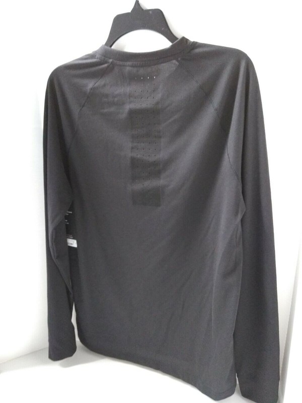 MSX By Michael Strahan Long Sleeve Athletic Shirt Mens Small Black Activewear gallery