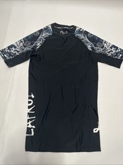 LAFROI Men’s Short Sleeve UPF 50+ Baselayer Compression Rash Guard (Vital, LG)