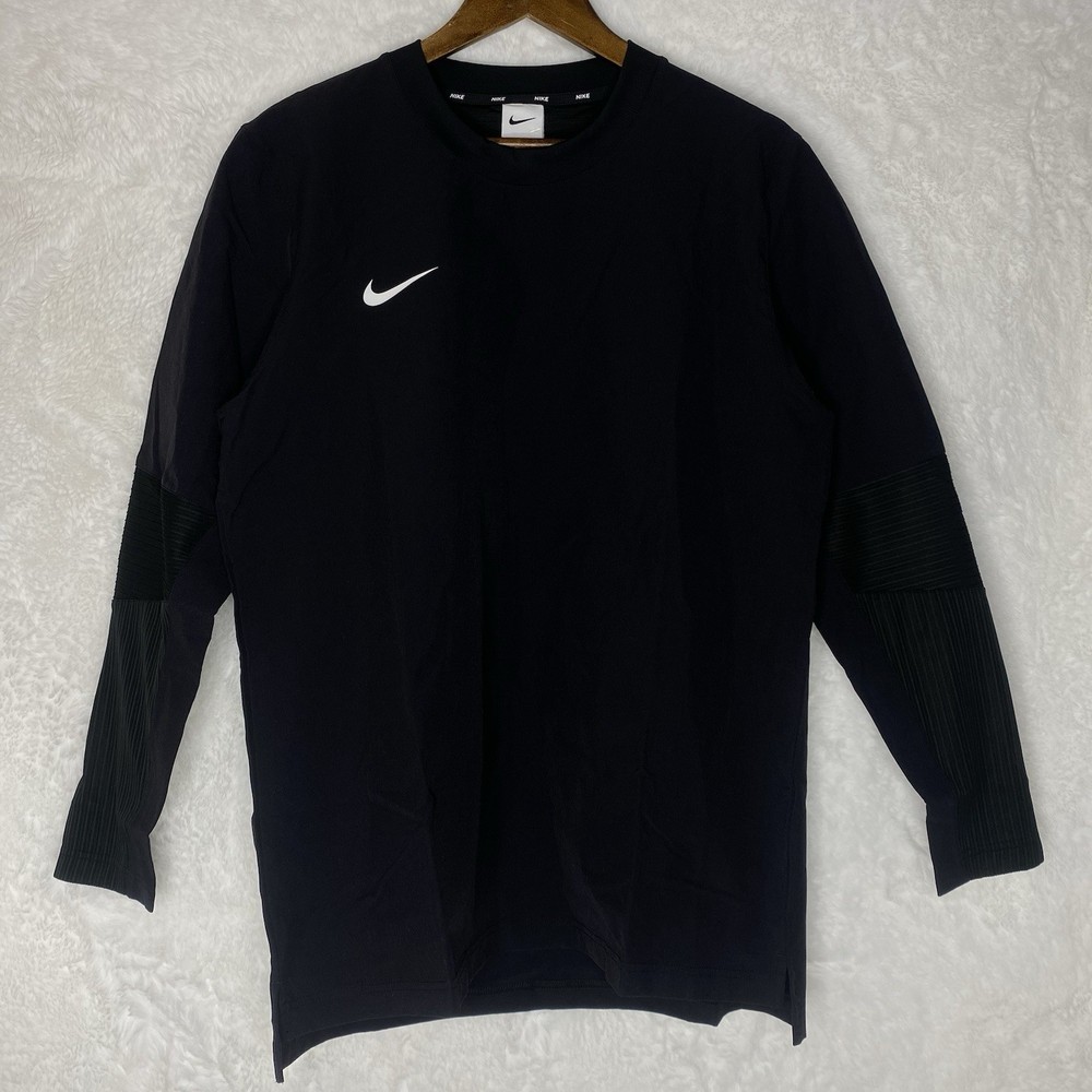 Nike Dri-Fit Lightweight Baseball Player Pullover Black Mens Size S FD4291-049