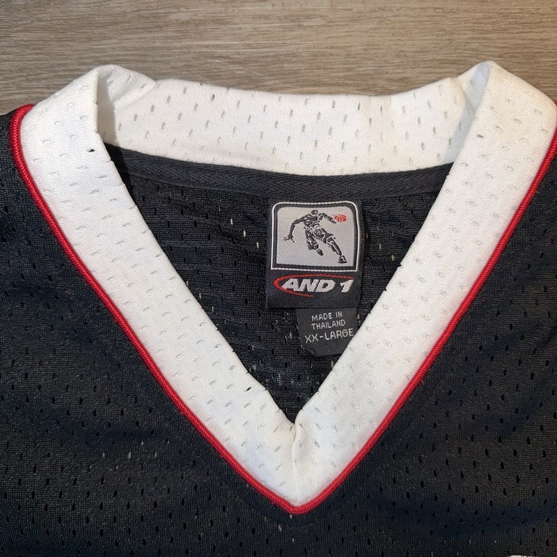 Vintage AND1 Jersey Mens Mesh Tank 2XL Baskeball gallery