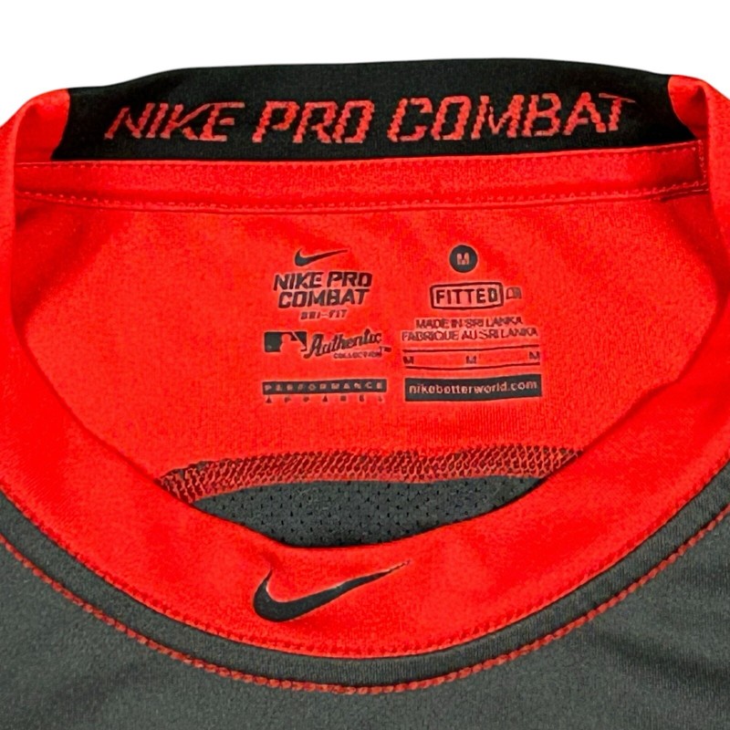 Nike Pro Combat MLB Mens Size M Fitted Compression Shirt Gym Training Activewear gallery