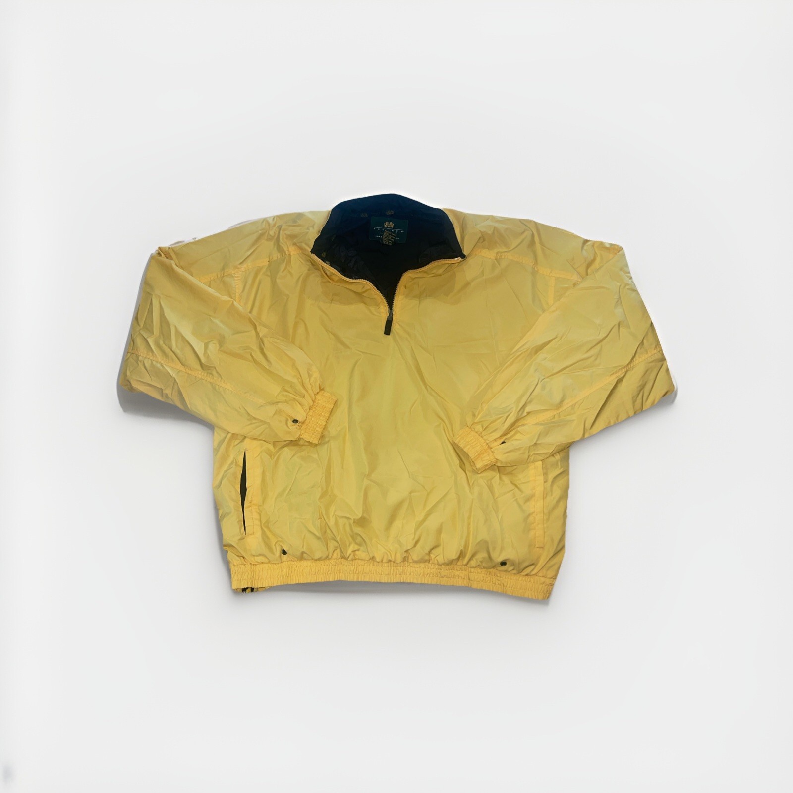 McGregor Zip Golf Rain Jacket Yellow Size X Large Waterproof & Breathable gallery
