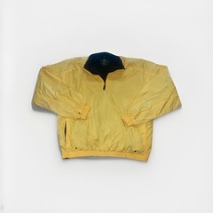 McGregor Zip Golf Rain Jacket Yellow Size X Large Waterproof & Breathable