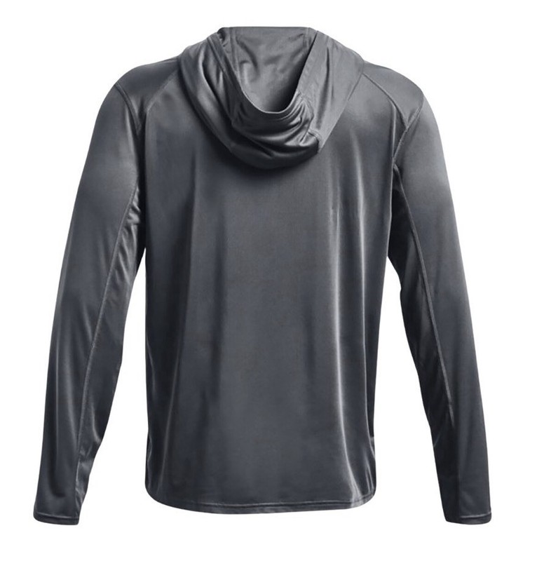 Under Armour Men's 2XL Drift Tide GRAY UPF 30 UA Tech Performance Hoodie NEW TAG gallery
