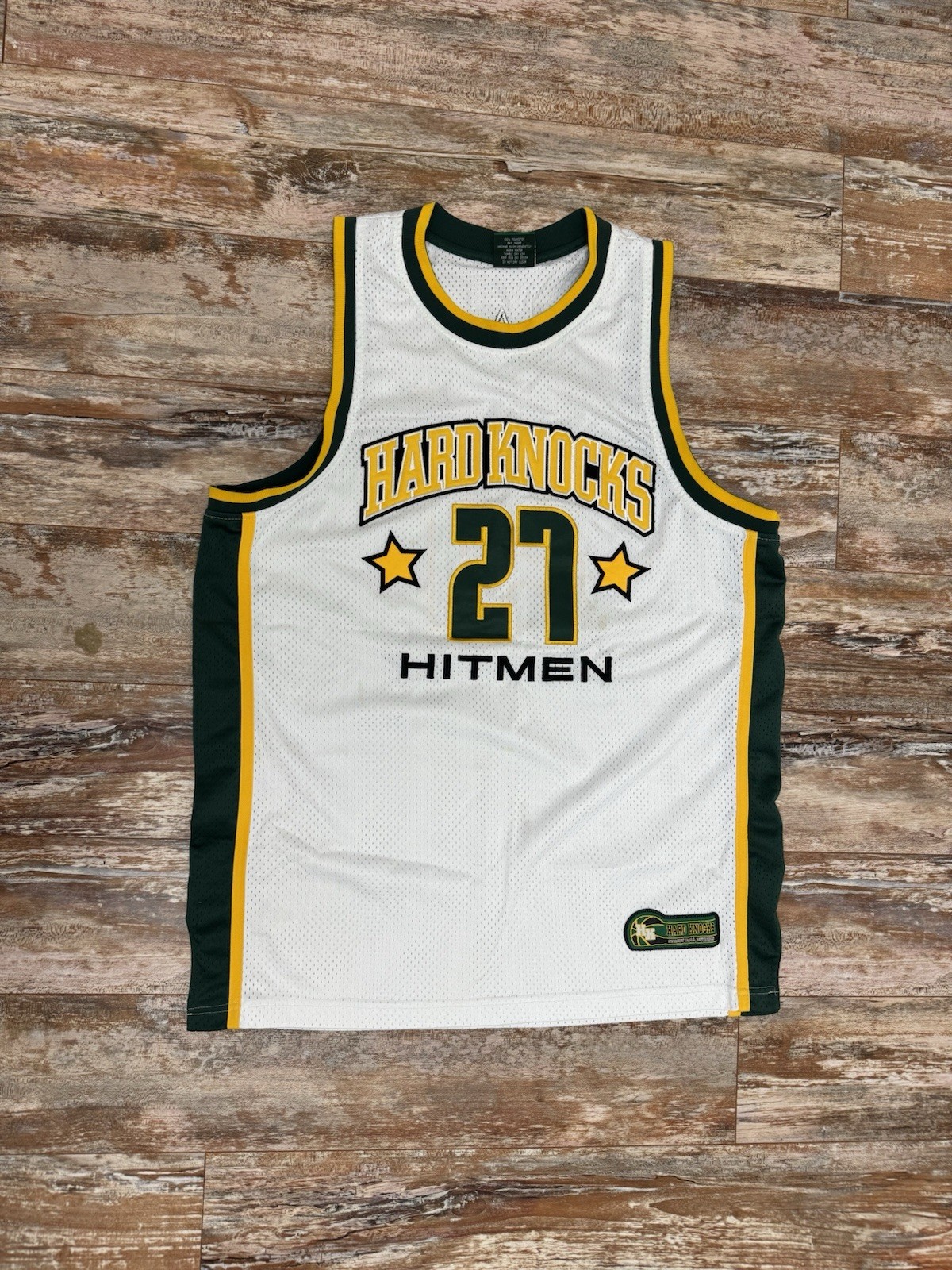 Mens Hard Knocks Hit Men Street Ball Division Basketball Jersey Size XL gallery