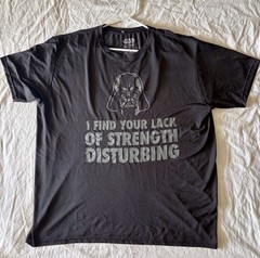 Star Wars Black Darth Vader Graphic T Shirt Men’s XL