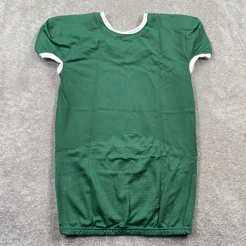Nike Football Practice Jersey Mens XL Green White Swoosh Training Top gallery