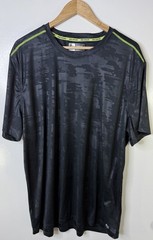 RBX Performance T Shirt XXL Black Athletic Workout Gym Short Sleeve Tee