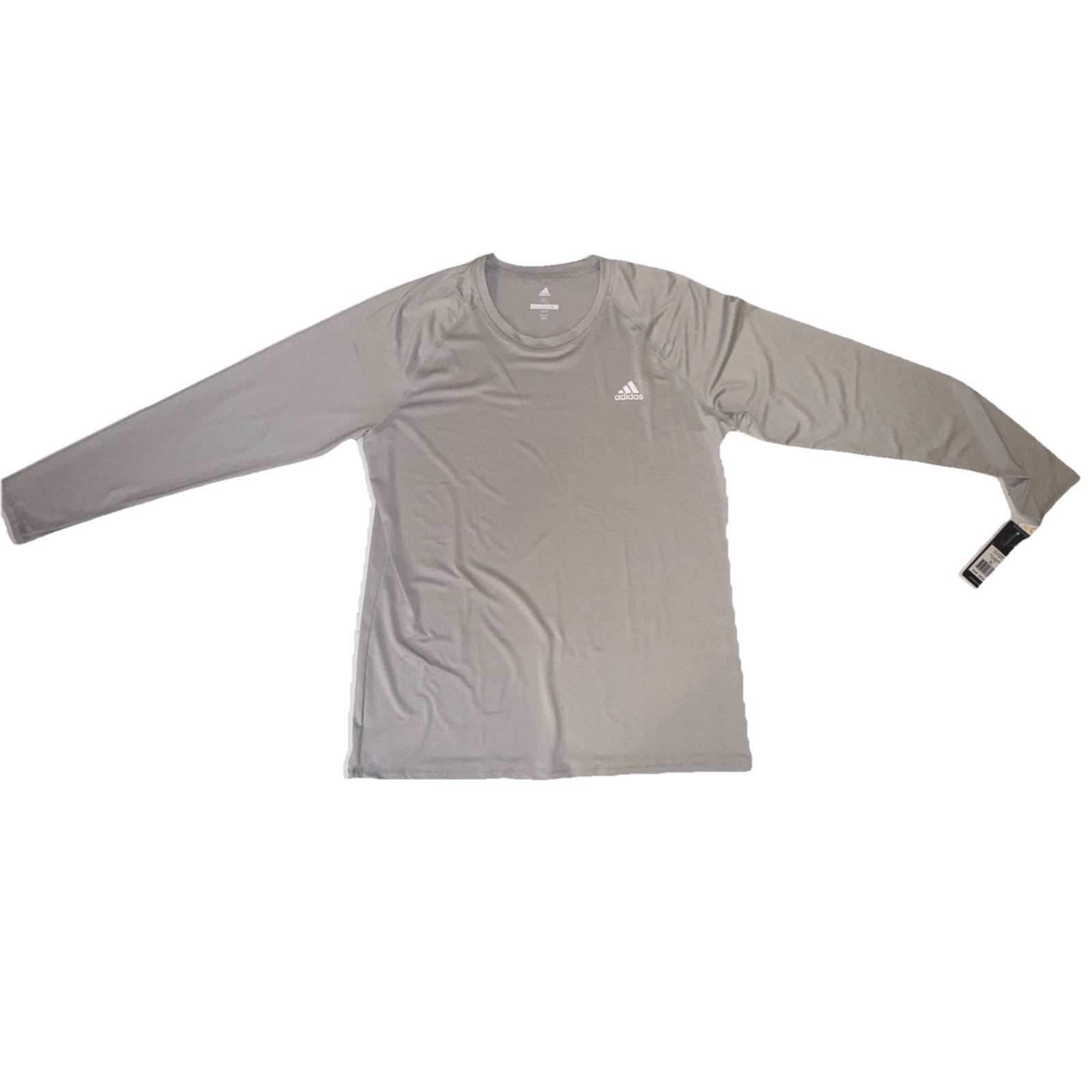 Adidas Golf Mens Base layer Sun Shirt. Grey. SPF 50 Long Sleeve New Size XL. gallery