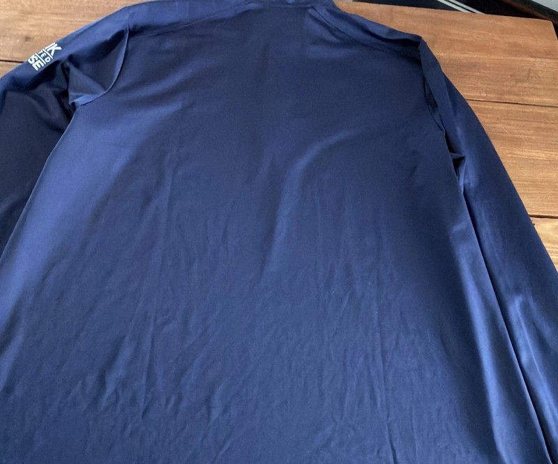 Viking Pullover Mens 3XL Blue Port Authority 1/4 Zip Long Sleeve Listed NYSE. C1 gallery