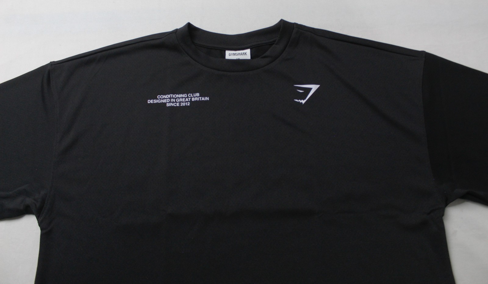 Gymshark Men's Lightweight Conditioning Club Oversized T-Shirt DH3 Black XS NWT gallery