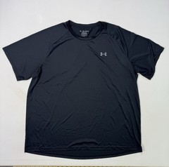 Under Armour Tech Tee Men’s 3XL Black Short Sleeve Performance Shirt Active