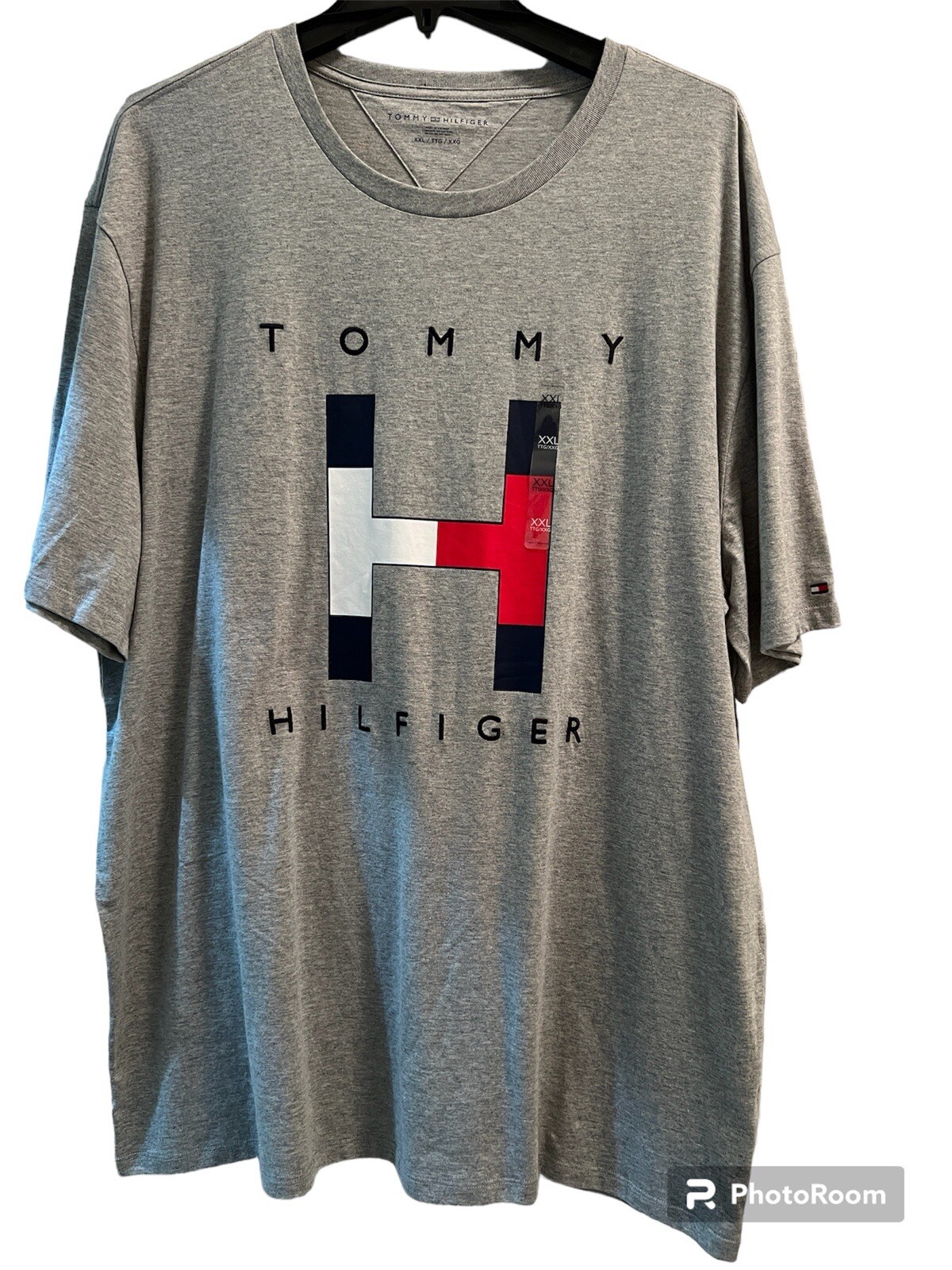 NWT Tommy Hilfiger Men's Classic Fit Tee Shirt XXL 2XL gallery