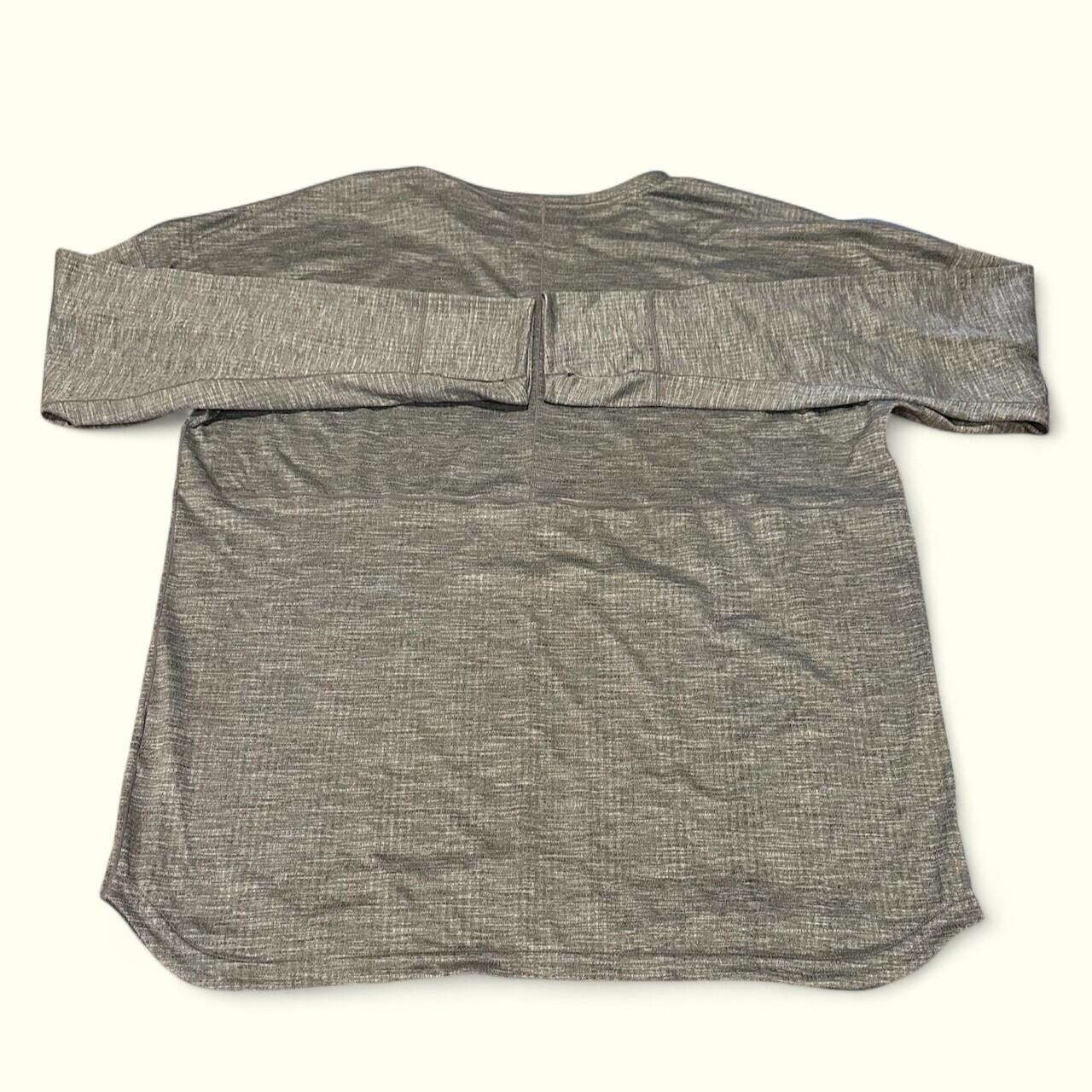 Nike YOGA Dri-Fit Long Sleeve Mens XL Cool Grey Knit Stretch $85 FB7775-065 gallery