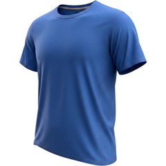 Training-Fit Performance Tee Mens 3XL Blue Excellent Short Sleeve Shirt