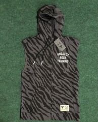 Under Armour Project Rock Rival Fleece Sleeveless Full-Zip Hoodie Men’s Size M