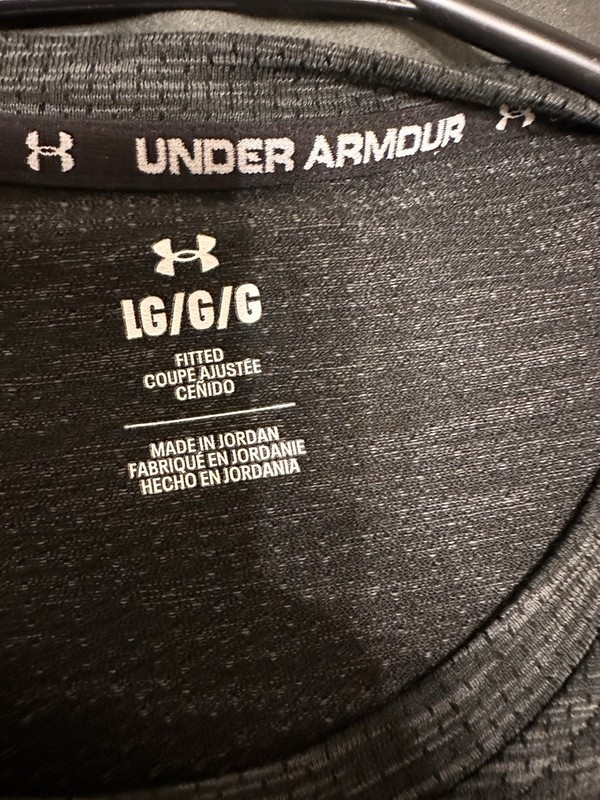 Gray Under Armour Vanish Tee Athletic Casual Short Sleeve Shirt Men's L Large gallery