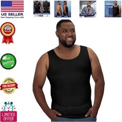 Comfortable Shaping Compression Tank Top for Men – Reduce Chest Appearance