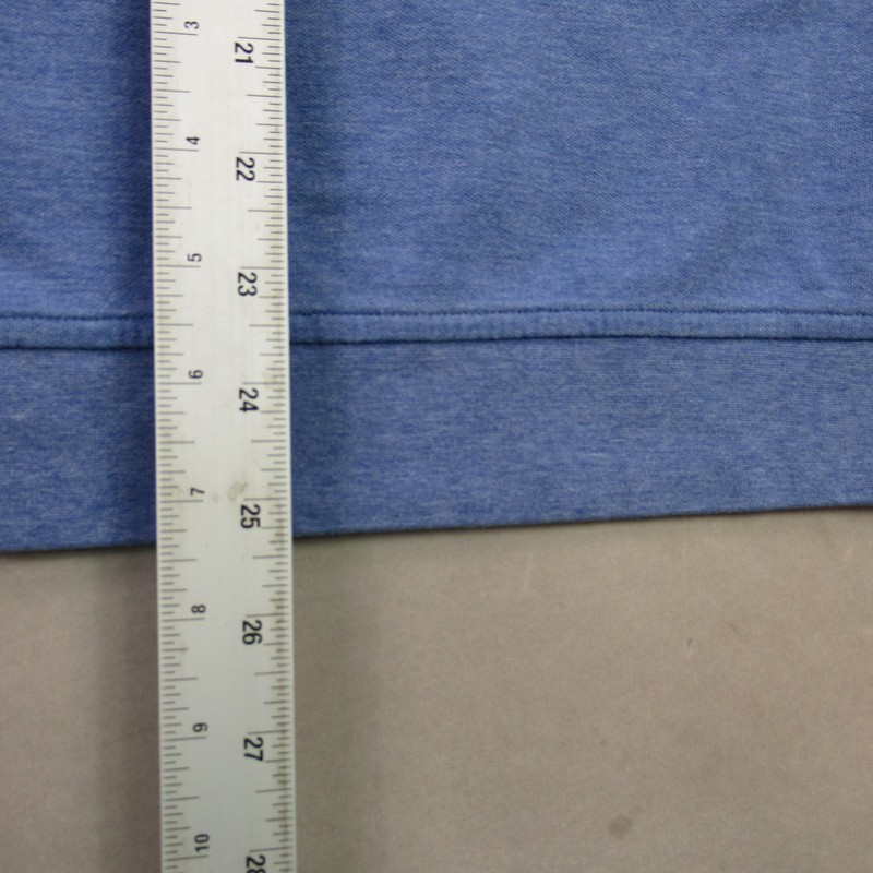 MIZZEN+MAIN Men's Large Blue Performance Long Sleeve Crew Neck Top Activewear gallery
