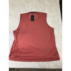 VRST Mens Icon Tank Pink Rouge XXL Sleeveless Training Shirt MAX232408 NWT