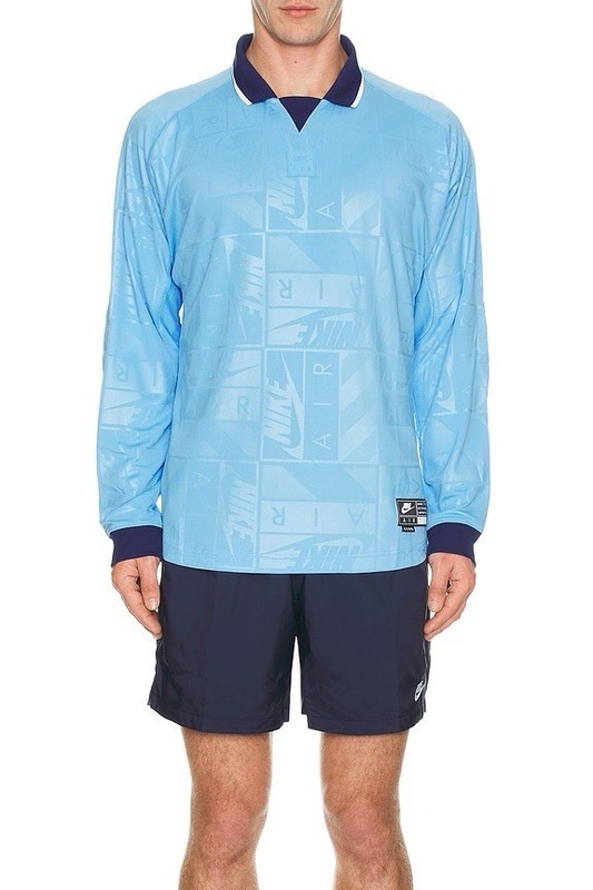 Nike Air Men's Long Sleeve Jersey University Blue Navy Size Medium HM8987-412 gallery
