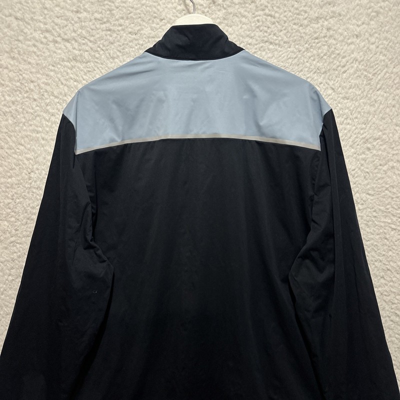 Above The Links Frontier Men's L Pullover Lightweight 1/4 Zip Jacket Pockets gallery