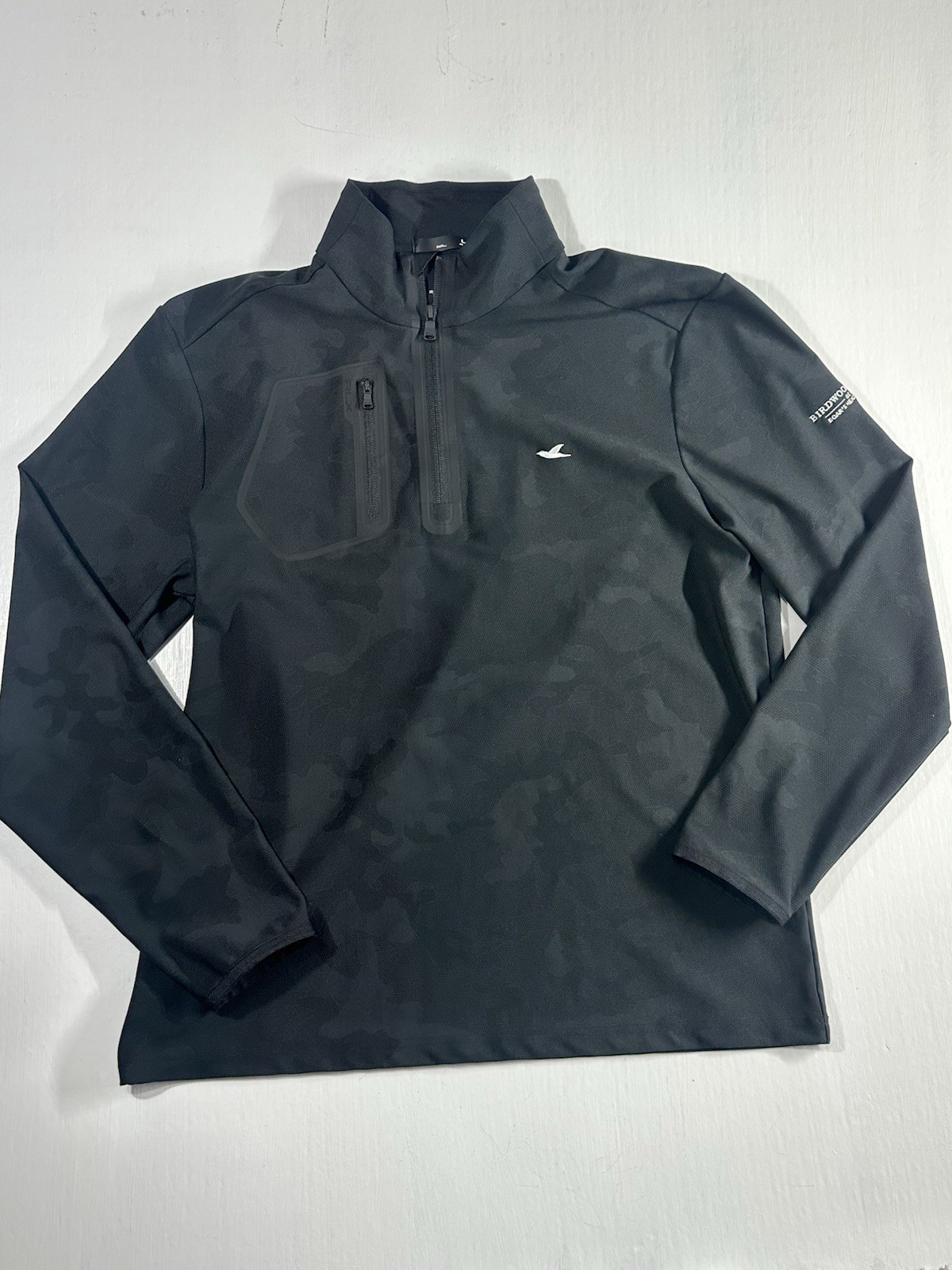 RLX Ralph Lauren Black Wicking 1/4 Zip Golf Athletic Pullover Size Large gallery