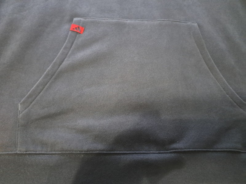 Adidas 2XL Quarter Zip Pullover Sweater Navy And Red gallery