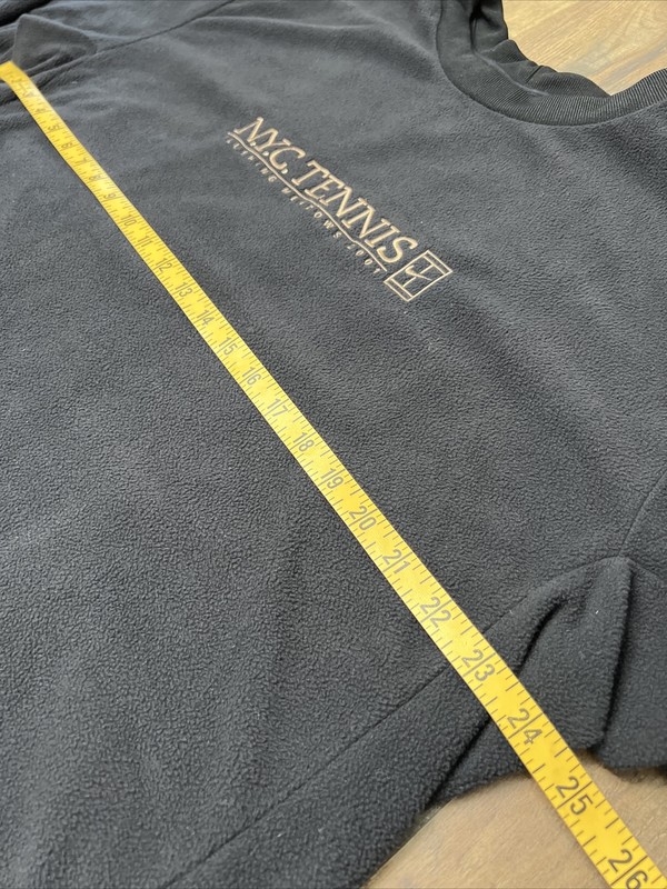 Nike Mens Therma Fit Tennis New York City NYC Black Large long sleeve Fleece gallery