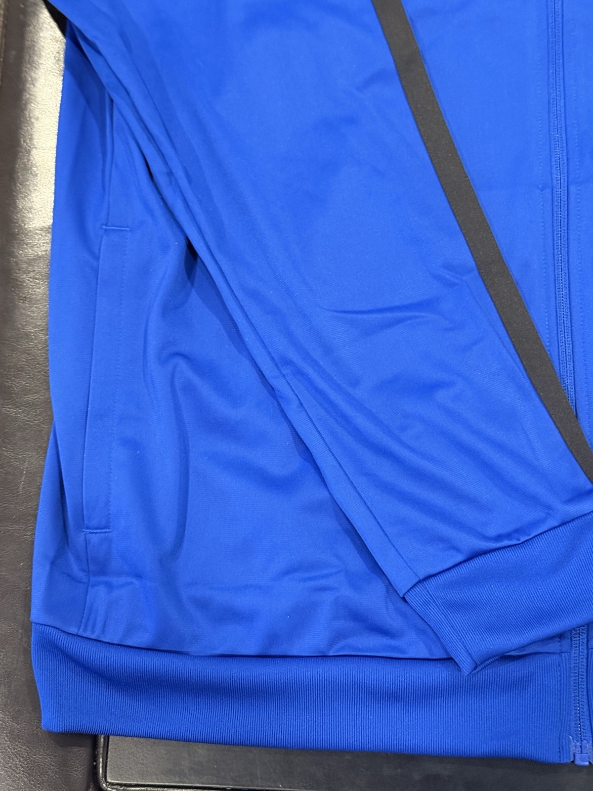 adidas mens Essentials Warm-up 3-stripes Track Top - Medium gallery