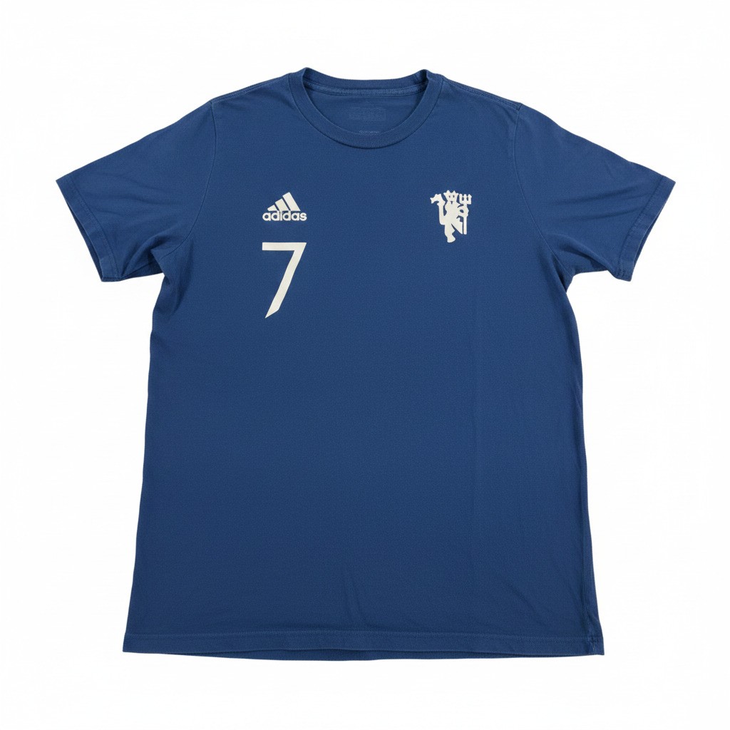 Adidas Amplifier Ronaldo #7 Blue Soccer Jersey Large gallery