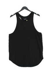 Adidas & Ivy Park Men’s T-Shirt L Black 100% Other Sleeveless Round Neck Basic