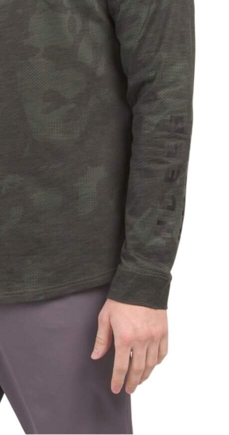 NWT Men’s Under Armour Long Sleeves Active Top Shirt Green Camo S M L gallery