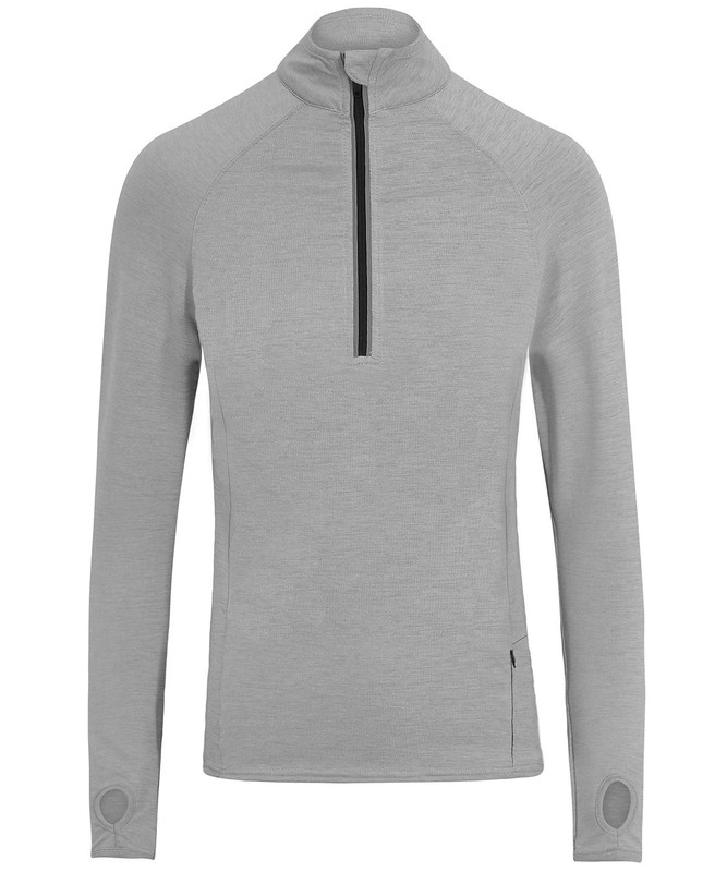 AWDis Just Cool Flex Long Half-Zip Top JC030 -Sports Gym Running Long Sleeve Top gallery