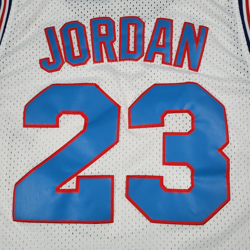 Vintage Michael Jordan Space Jam Basketball Jersey Men Large Champion Tune Squad gallery