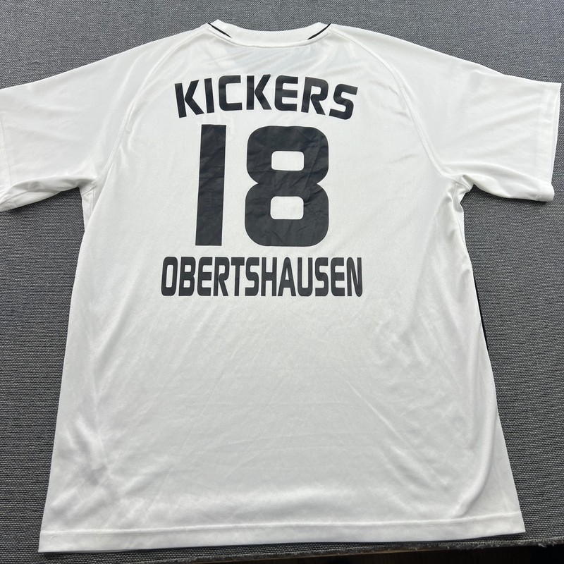 3x FC Kickers Obertshausen Mens Football Jersey Nike Jako Training Player White gallery