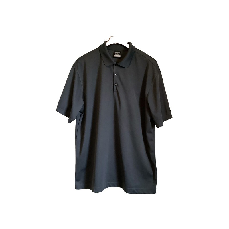 Nike Golf Polo Shirt Men’s Polo Performance Matte Gray Polyester Size XLarge XL gallery