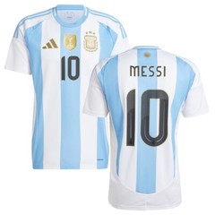 adidas Soccer Mens Argentina 24 Messi AEROREADY Home Jersey