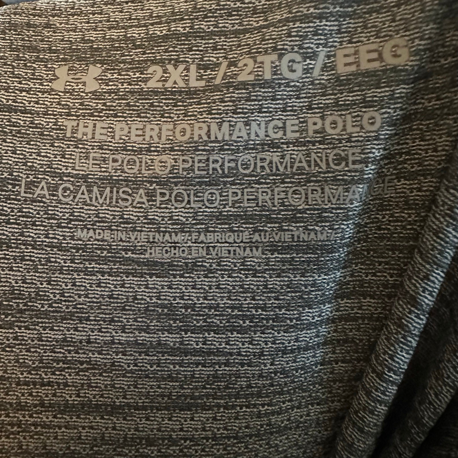 Under Armour Performance Polo, PGA Certified Professional Golf Patch, Size 2XL gallery