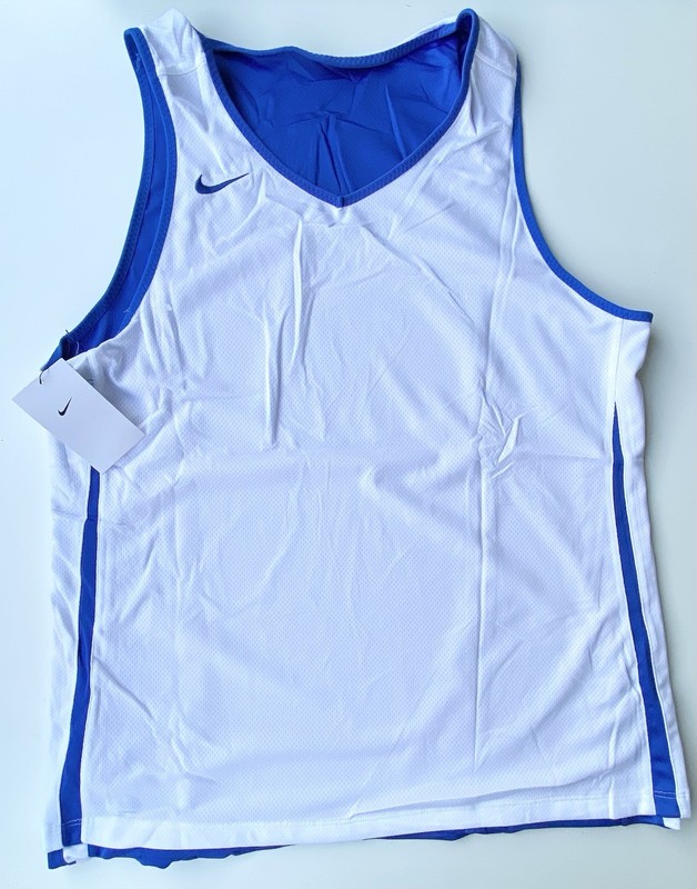Nike Dri-FIT Basketball Stock Reversible Practice Mens XL Jersey Blue DN5212-494 gallery