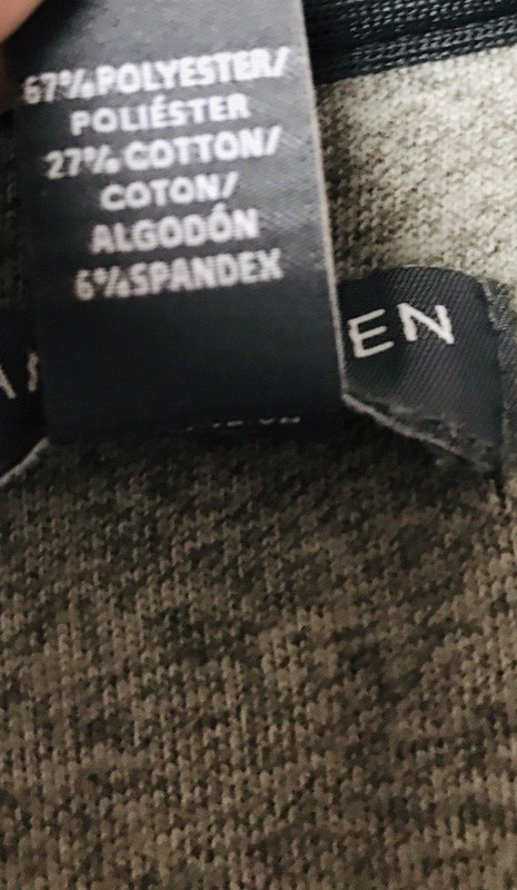 Van Heusen Flex Men's M Pullover Knit Jersey 1/4 Zip Blue Pullover Sweatshirt gallery