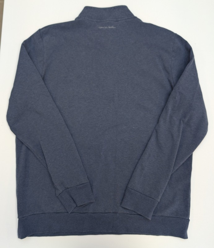 Travis Mathew Golf Cloud 2.0 1/4 Zip Jumper - Heather Blue - Size XL - RRP £109 gallery