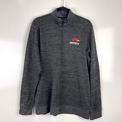 Under Armour ColdGear 1/4 Zip Pullover Men’s XL Loose Fit Sweater Hawkeye Logo