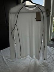 NWT Nike PRO Dri-FIT Mesh-Back Long Slv Training Top DD1980-100 M